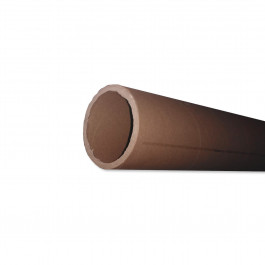 Tubo di cartone resistente pesante 76 x 8,5 cm avana decoupage tele tessuti  tubi - Niik