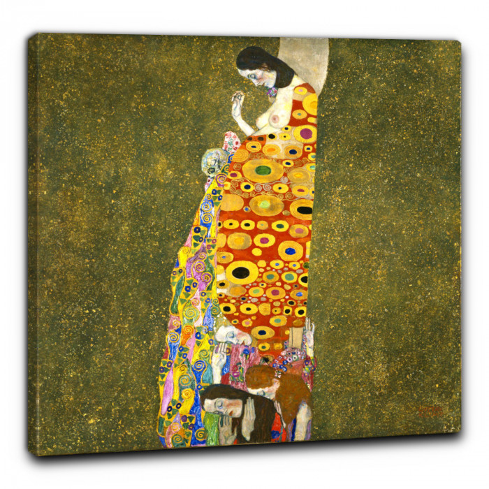 Niik Quadro Speranza II di Gustav Klimt stampa su tela falso d'autore - Niik