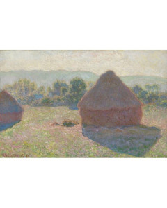 Quadro covoni a mezzogiorno di claude monet