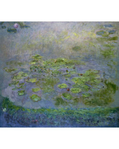 Quadro le ninfee di claude monet 5