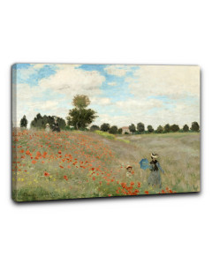 Quadro i papaveri di claude monet