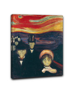 Quadro l'ansia di edvard munch