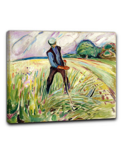 Quadro il falciatore di edvard munch