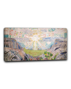 Quadro il sole di edvard munch