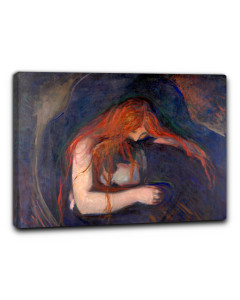 Quadro il vampiro di edvard munch