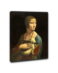 Quadro la dama con l'ermellino di leonardo da vinci